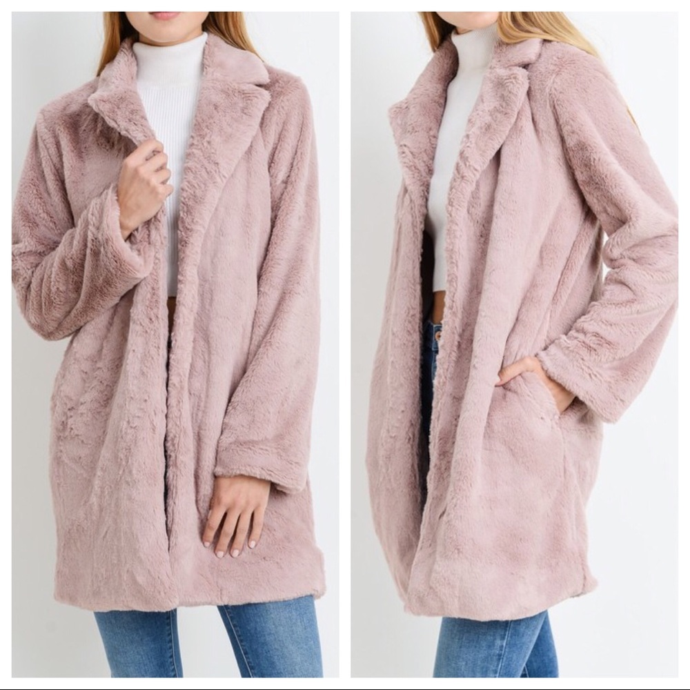 1 LEFT SALE‼️Fiona Faux Fur Jacket - Picture 2 of 4